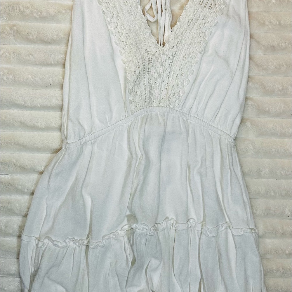Ocean Drive White Mini Dress